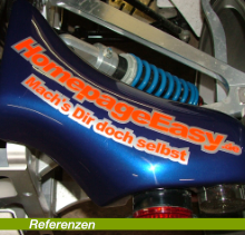 Beispiele Motorradbeschriftung & Referenzen OKKASIO-Design