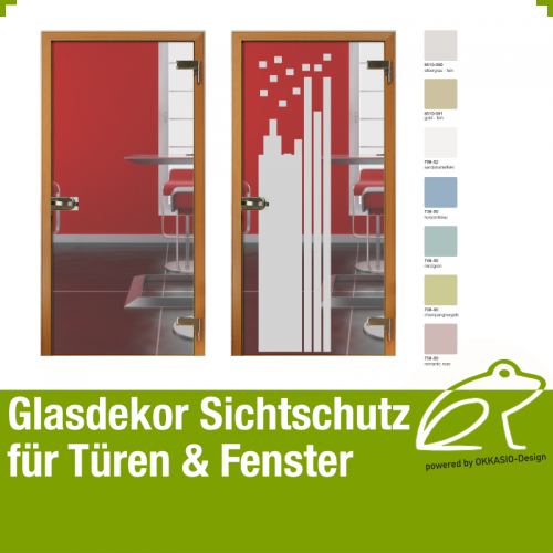 Glasdekor Sichtschutz Trfolie Art.-Nr. AFPGD10201