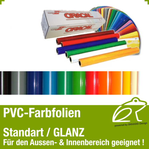 PVC Klebefolie glanz - 0,5m x 1,0m