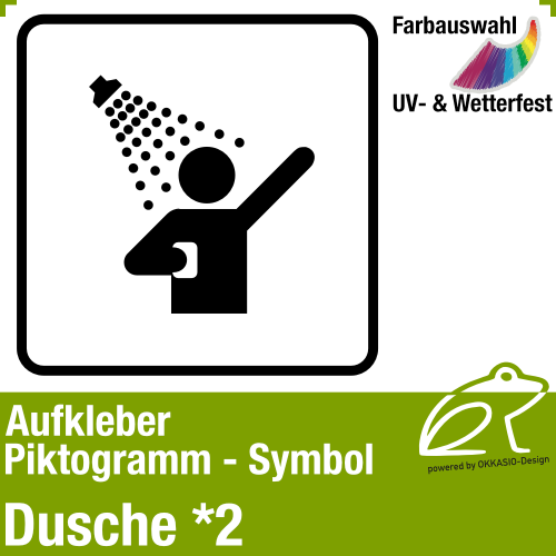 Piktogramm Symbol Aufkleber 