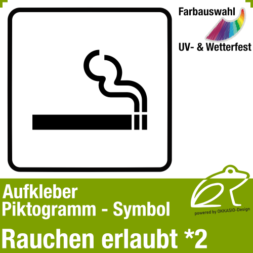 Piktogramm Symbol Aufkleber 