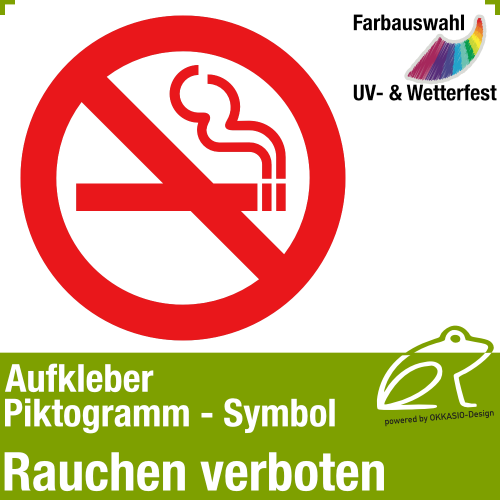 Piktogramm Symbol Aufkleber 