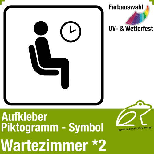 Piktogramm Symbol Aufkleber 