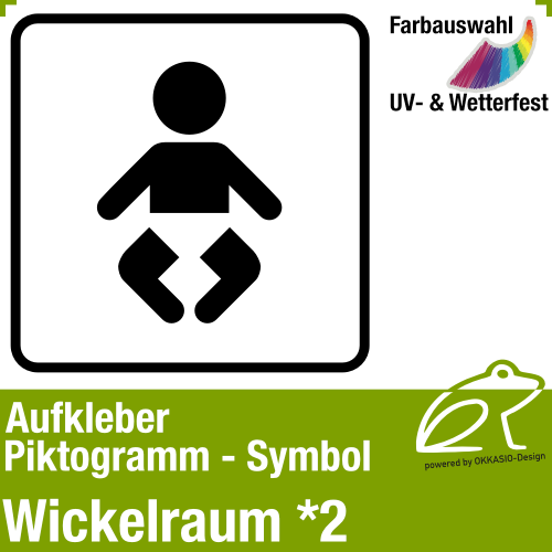 Piktogramm Symbol Aufkleber 