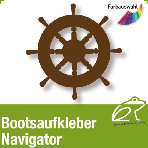 Bootsaufkleber Dekor Navigator