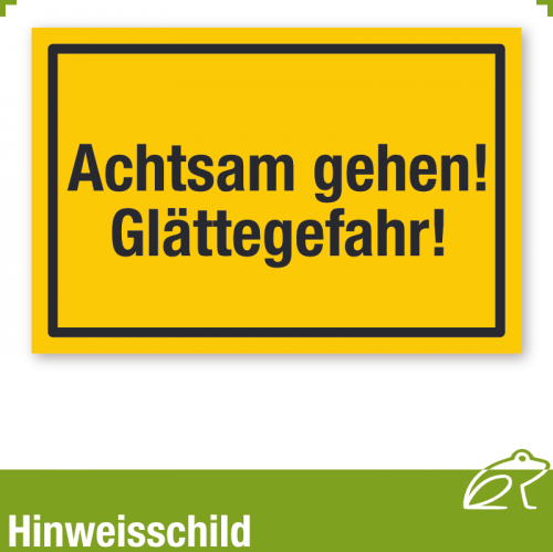 Schild Hinweisschild 