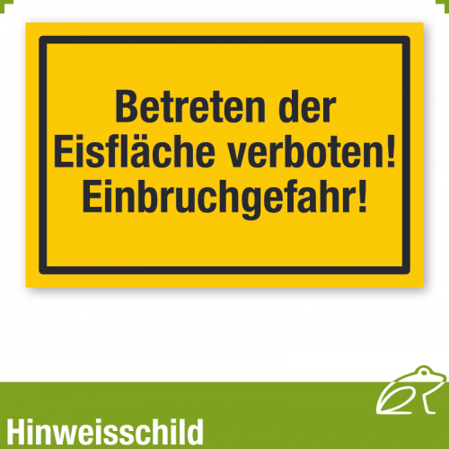 Schild Hinweisschild 