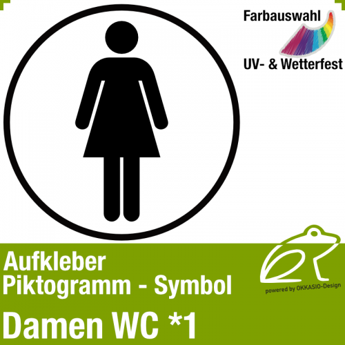 Piktogramm Symbol Aufkleber 