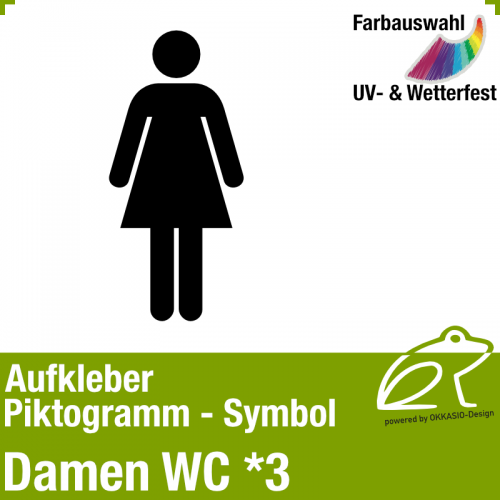 Piktogramm Symbol Aufkleber 