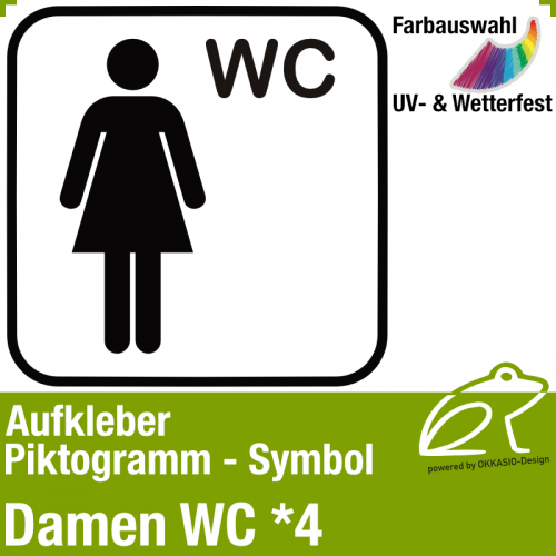 Piktogramm Symbol Aufkleber 