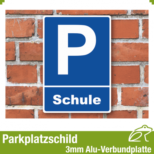 Parkplatzschild 