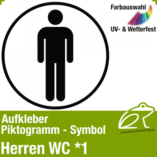 Piktogramm Symbol Aufkleber 