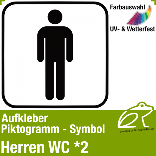 Piktogramm Symbol Aufkleber 