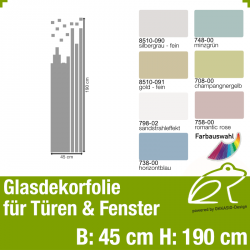 Glasdekor Sichtschutz Trfolie Art.-Nr. AFPGD10201