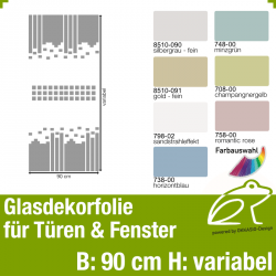 Glasdekor Sichtschutz Trfolie Art.-Nr. AFPGD10202