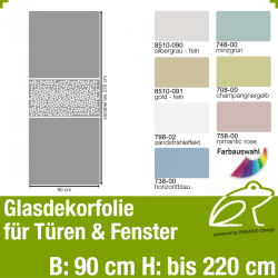 Glasdekor Sichtschutz Trfolie Art.-Nr. AFPGD10204