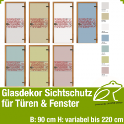 Glasdekor Sichtschutz Trfolie Art.-Nr. AFPGD10204