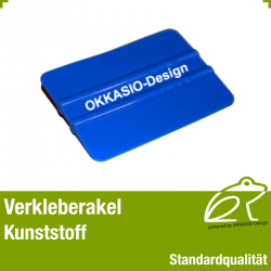 Verkleberakel Kunststoff - Standardqualitt