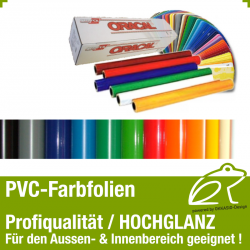 PVC Klebefolie hochglanz - 0,63m x 1,0m