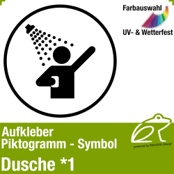 Piktogramm Symbol Aufkleber 