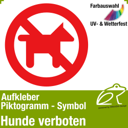 Piktogramm Symbol Aufkleber 