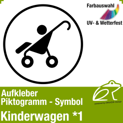 Piktogramm Symbol Aufkleber 