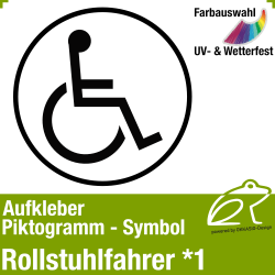 Piktogramm Symbol Aufkleber 