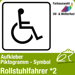 Piktogramm Symbol Aufkleber 