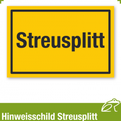 Schild Hinweisschild 