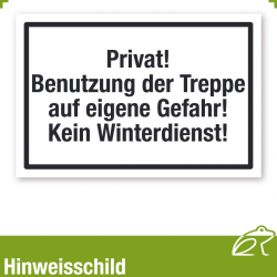 Schild Hinweisschild 