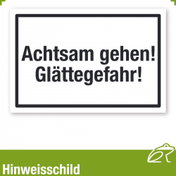 Schild Hinweisschild 