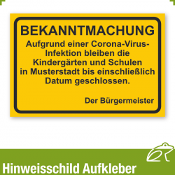Aufkleber 
