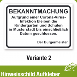 Aufkleber 