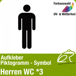 Piktogramm Symbol Aufkleber 