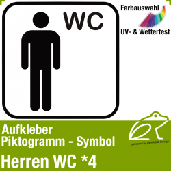 Piktogramm Symbol Aufkleber 