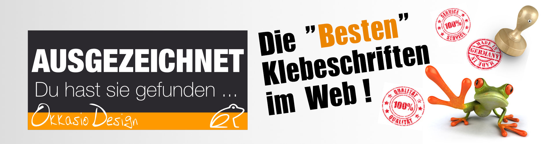 Die besten Klebebuchstaben im Web