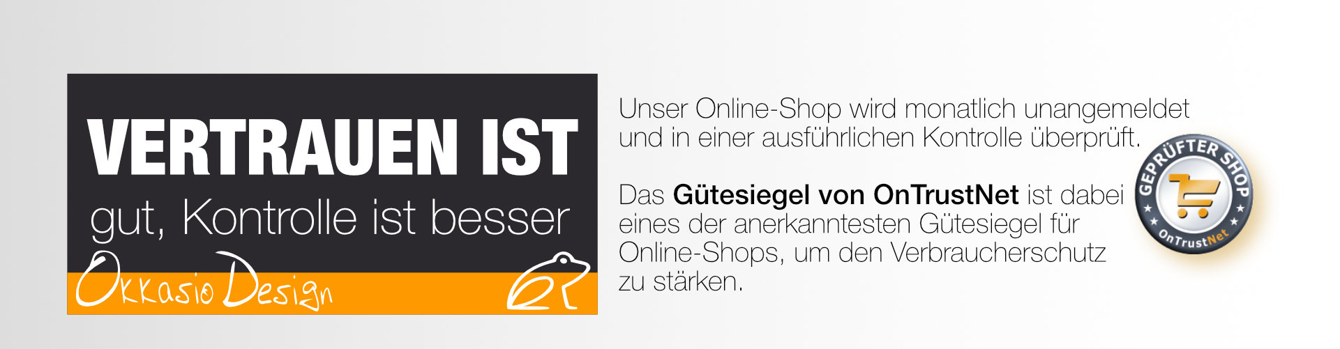 OKKASIO-Design sicher online einkaufen